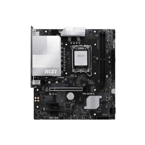 En ucuz MSI PRO H810M-B 1851P DDR5 SES GLAN DP/HDMI/USB SATA3 USB3.2 mATX